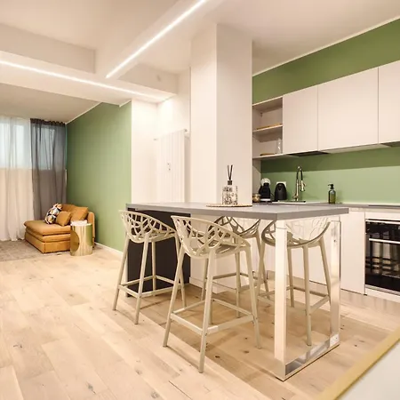 Lägenhet Corso Sempione - Elegant Loft Milano